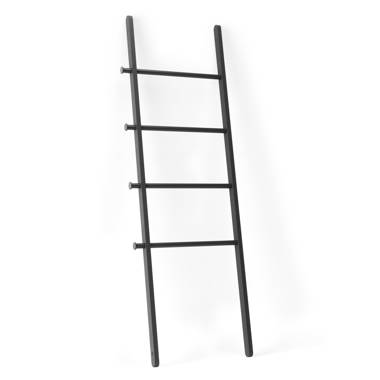 White discount clothes ladder